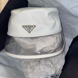 Prada Canvas Bucket Hat